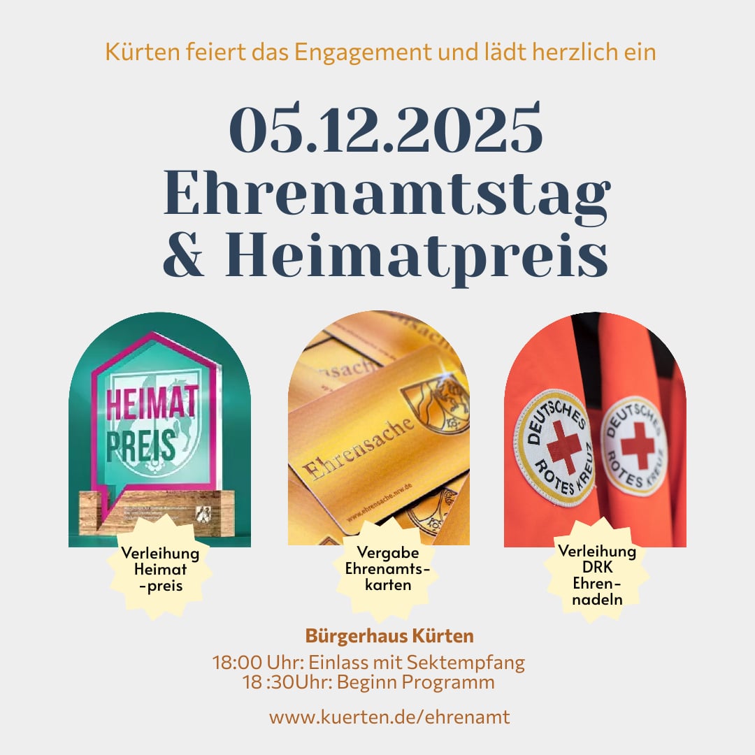Ehrenamtstag und Heimatpreis 2025