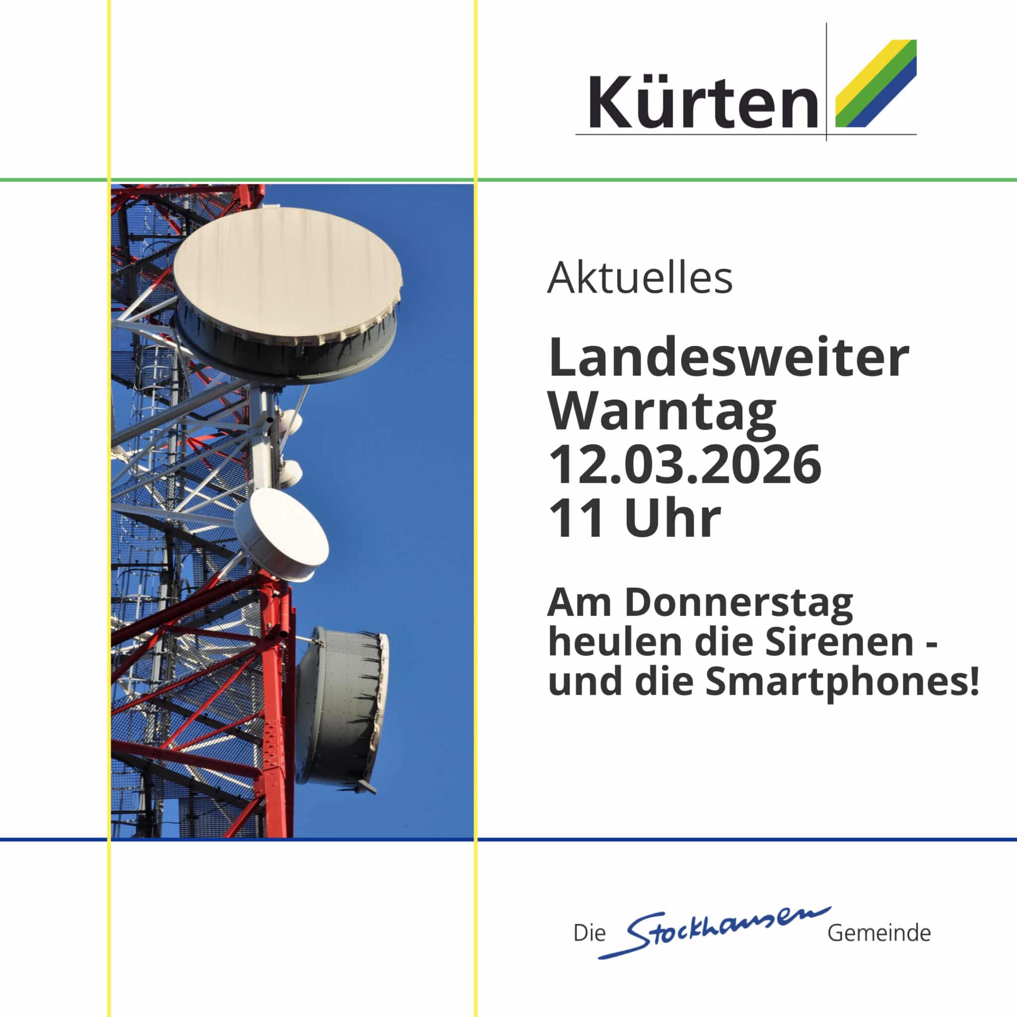 Warntag 12 März 2026 Kürten
