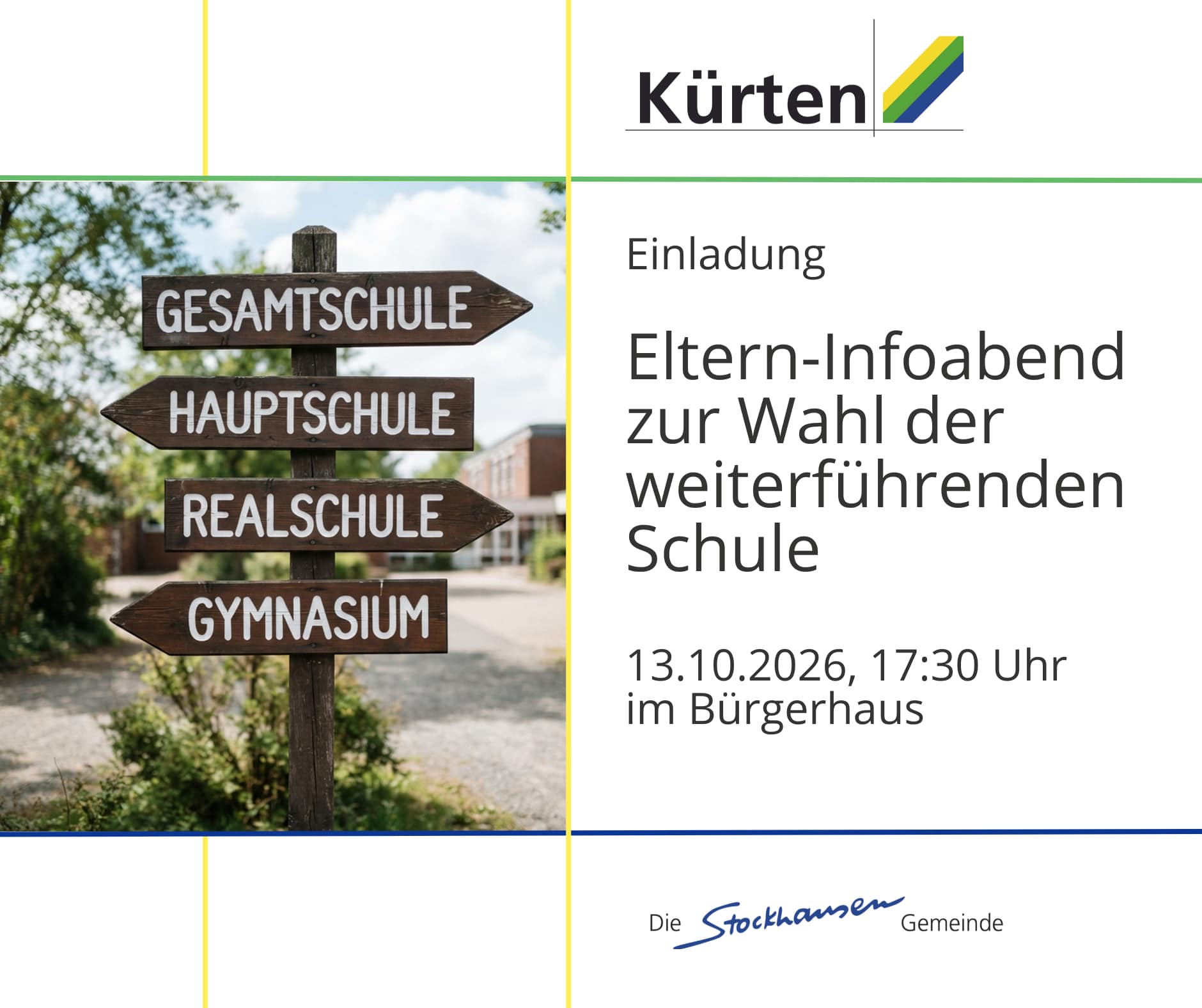 Eltern-Infoabend zur Wahl der weiterführenden Schule