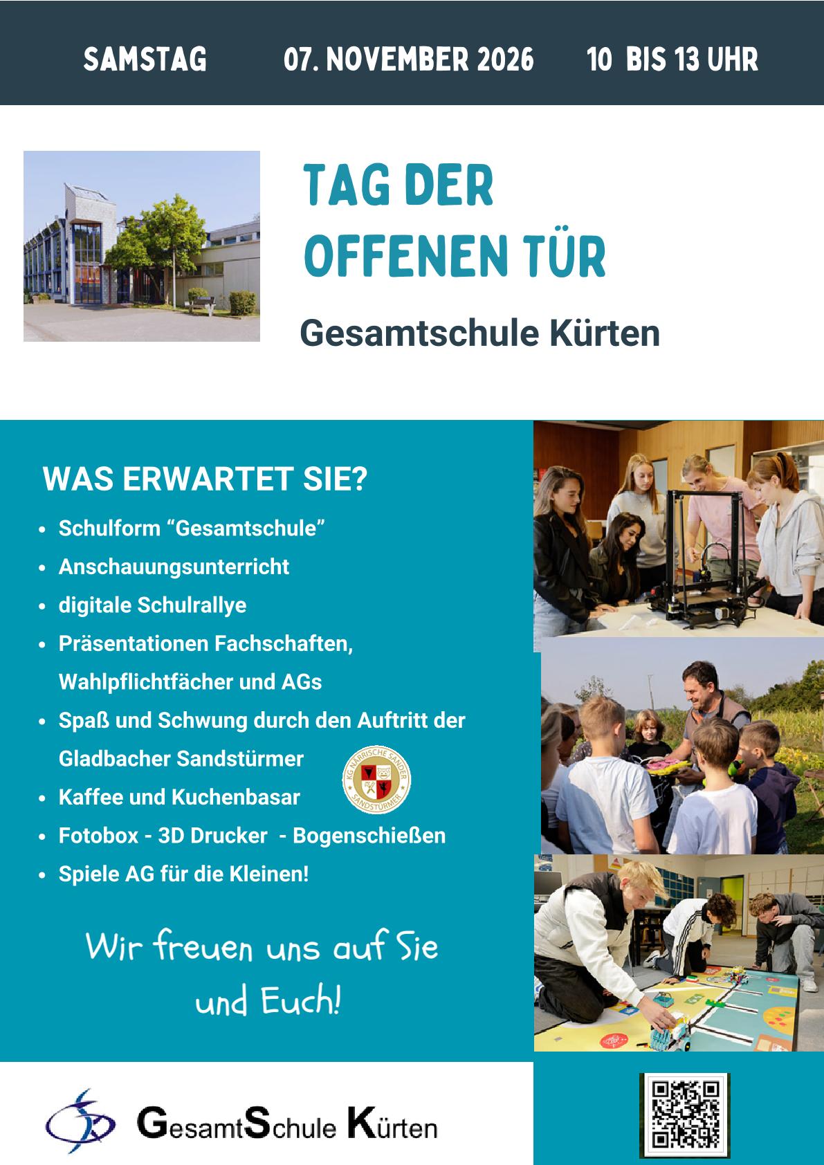 Tag der offenen Tür an der Gesamtschule Kürten